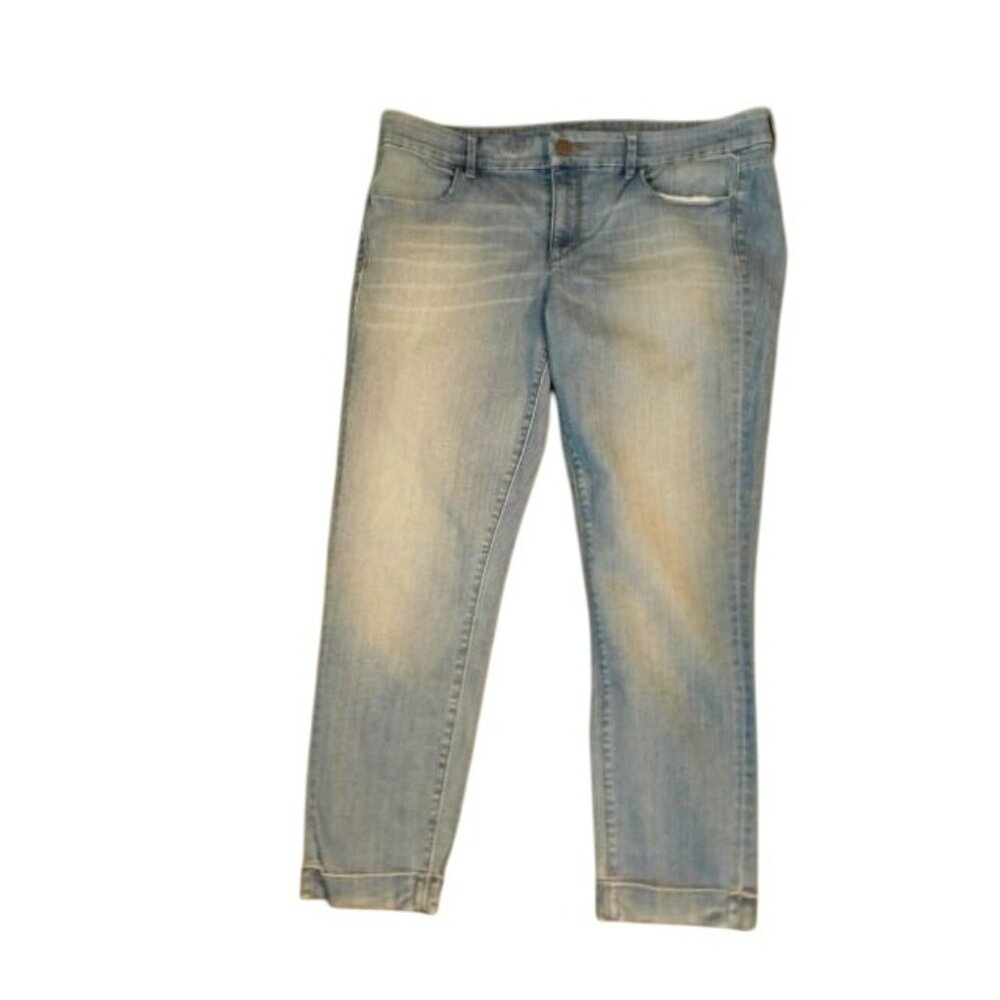 Ann Taylor LOFT Size 14/32 Modern Skinny Ankle Denim STRETCH Jeans